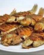 Карась жареный