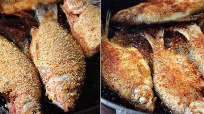 Рецепт Караси в сухарях