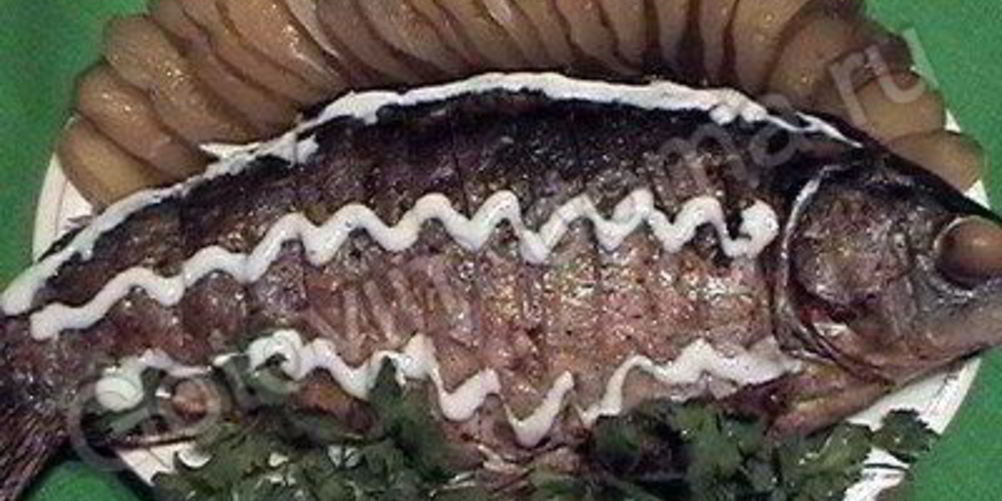 Как приготовить карп, фаршированный в духовке