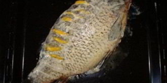 Рецепт карп, фаршированный в духовке