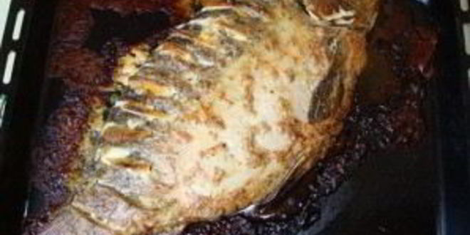 Рецепт карп, фаршированный в духовке