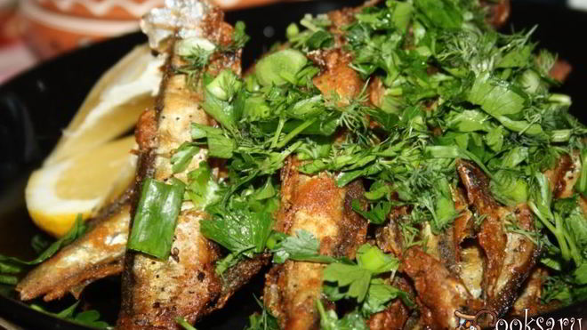 Рецепт Хрустящая мойва в духовке