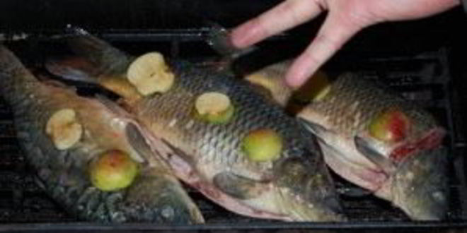 Рецепт копченый карп
