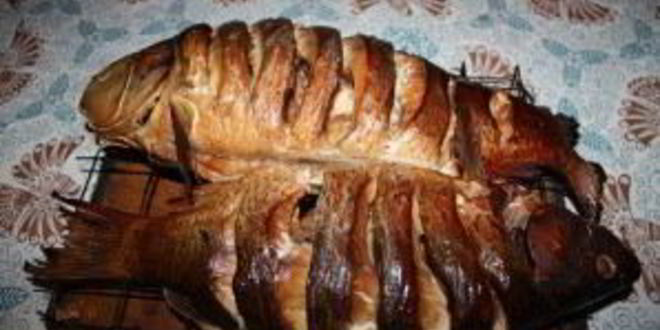Рецепт копченый карп