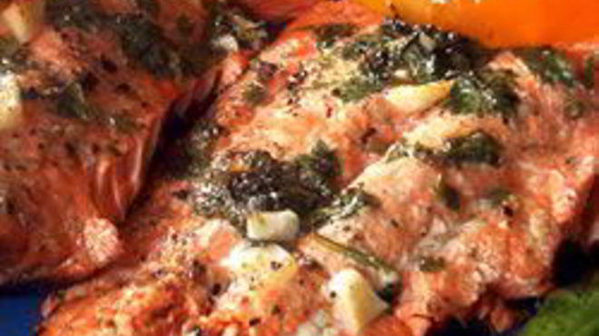 Рецепт Красная рыба запеченная в фольге