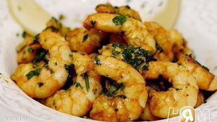 Рецепт Креветки в апельсиново-чесночном маринаде