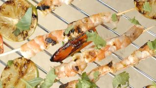 Рецепт Креветки в лаймово-медовом маринаде
