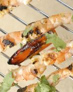 Креветки в лаймово-медовом маринаде