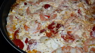 Рецепт Креветки в сметанном соусе