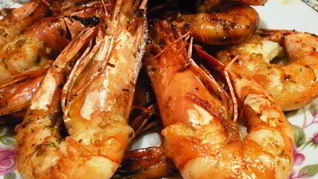 Рецепт Креветки в соевом соусе с имбирем