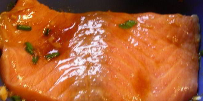 Рецепт лосось по-индонезийски