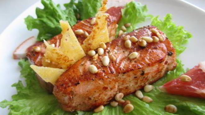 Рецепт Лосось по-королевски