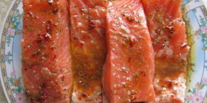 Рецепт лосось по-королевски