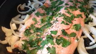 Рецепт Лосось в духовке