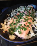 Лосось в духовке