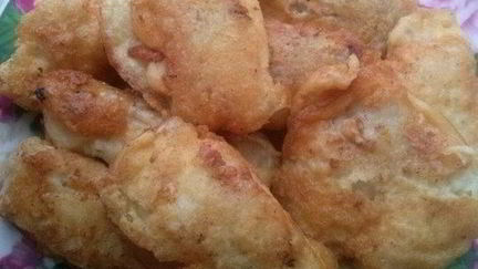 Рецепт Лосось в винном кляре