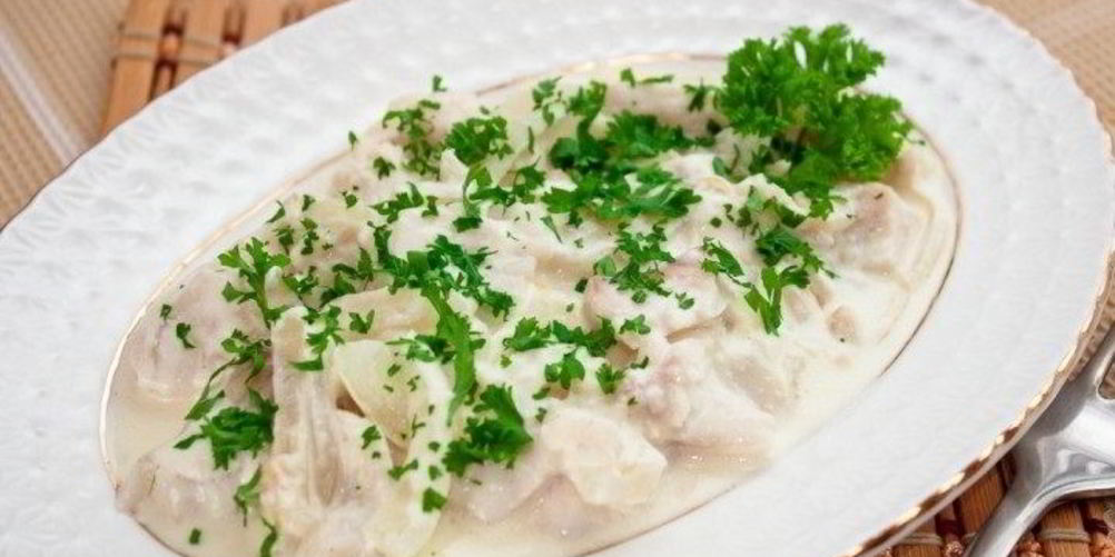 Рецепт минтай жареный с луком