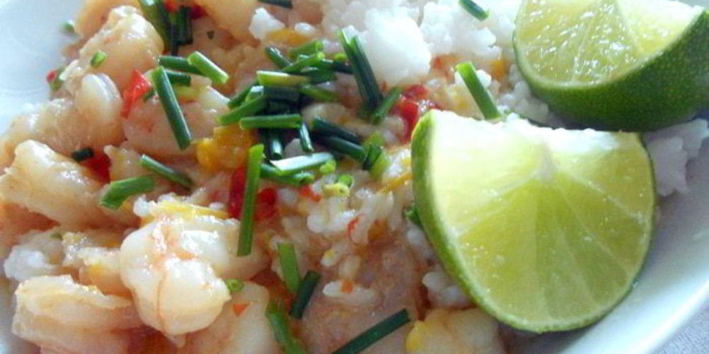 Как приготовить острые креветки в кокосовом молоке