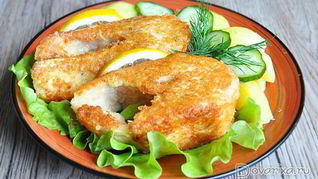 Рецепт Радужная форель в сырной панировке