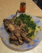 Рябчики тушеные