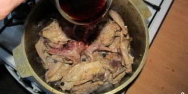 Рецепт рябчики тушеные