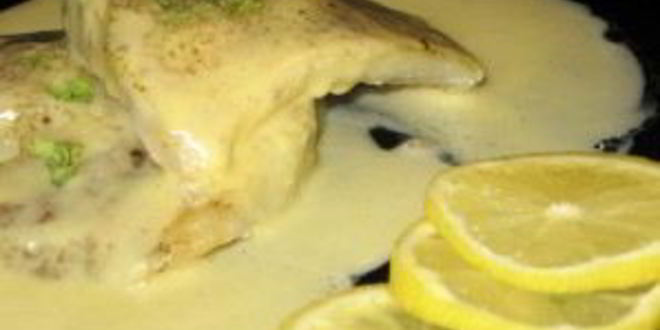 Рецепт рыба под белым соусом