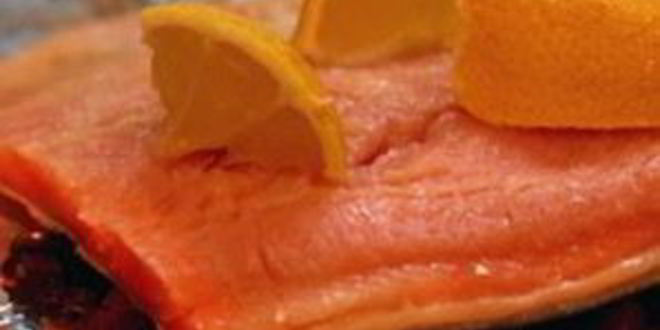 Рецепт рыба с овощами, запеченная в фольге