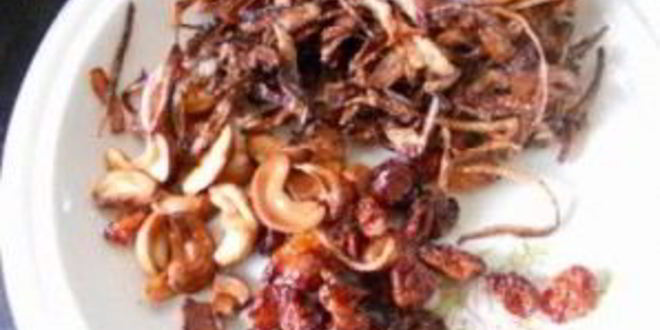 Рецепт рыба с пряным рисом и орехами