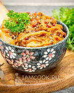 Рыба тушеная в томате с овощами