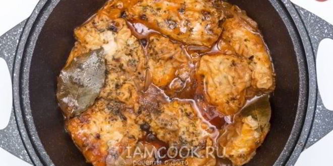 Рецепт рыба тушеная в томате с овощами