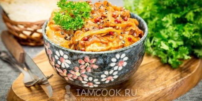 Рецепт рыба тушеная в томате с овощами