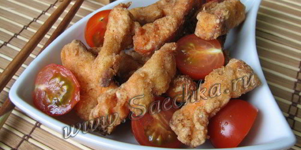 Рецепт дорада в средиземноморском стиле с соусом тапенада