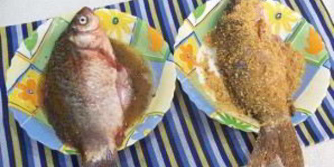 Рецепт рыба в панировке