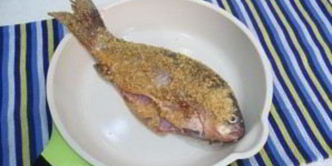 Рецепт рыба в панировке