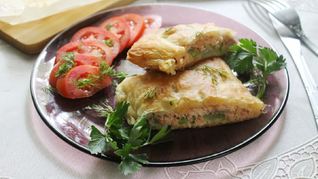 Рецепт Рыба в слоеном тесте