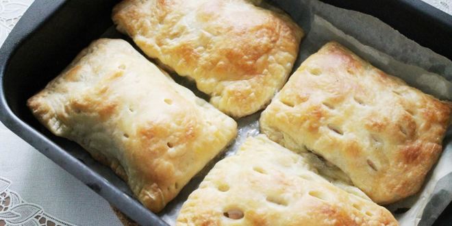 Рецепт рыба в слоеном тесте