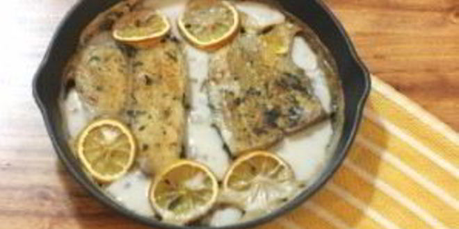 Рецепт рыба в сметанном соусе в духовке