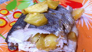 Рецепт Рыба, запеченная с ананасом