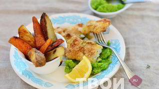 Рецепт Рыба запеченная с картошкой