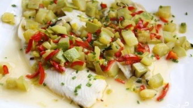 Рецепт Рыба, запеченная в рукаве