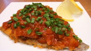 Рецепт Рыба, жаренная под соусом