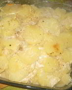 Щука с картошкой в духовке