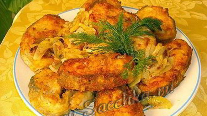 Рецепт Щука жареная