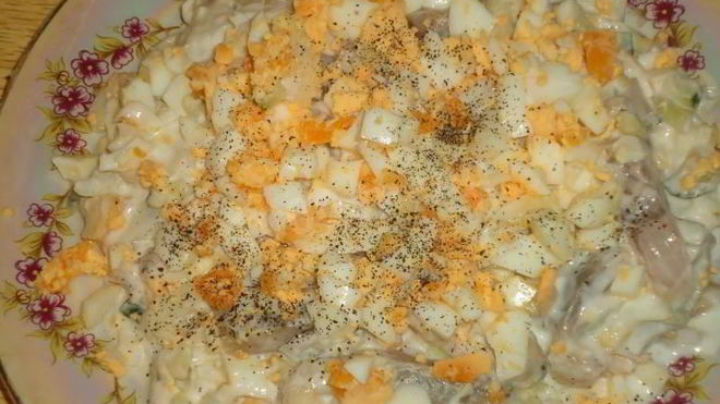 Рецепт Сельдь в йогурте