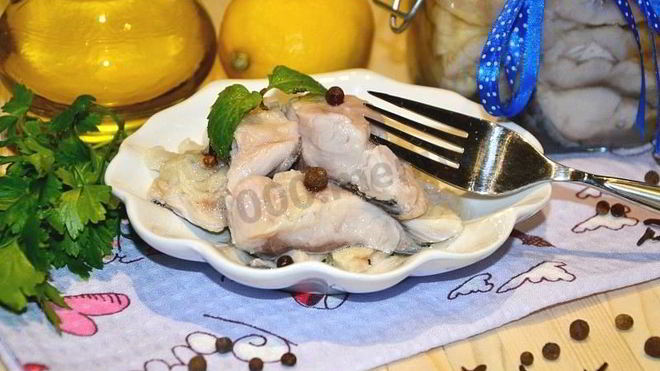 Рецепт Селедка из толстолобика