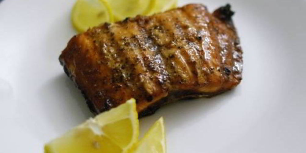 Как приготовить семга на гриле