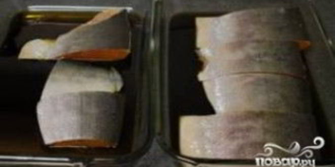 Рецепт семга на гриле