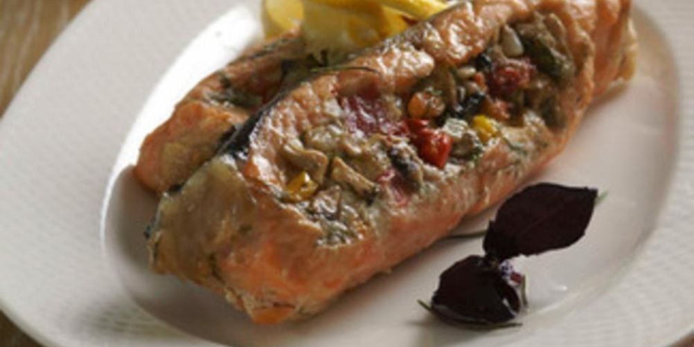 Рецепт семга в лаваше