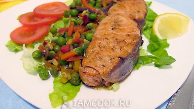 Рецепт Семга в маринаде