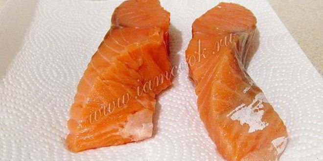 Рецепт семга в маринаде